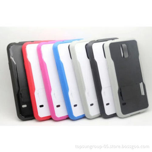 Blade Style Cover for Samsung S5, Double-color, with Stent